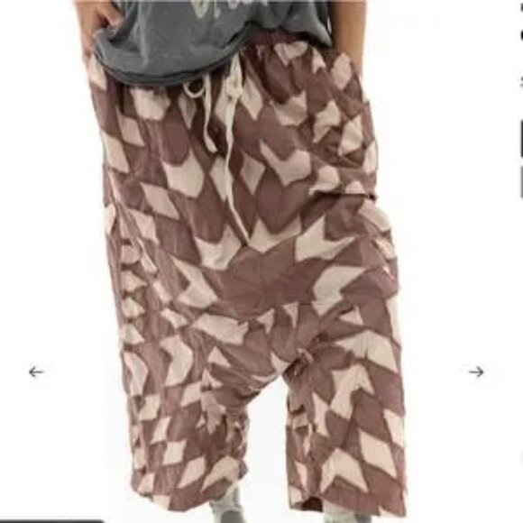 Magnolia Pearl Pants - Magnolia Pearl Quiltwork Garçon Trousers Cotton Patchwork Harem Pants